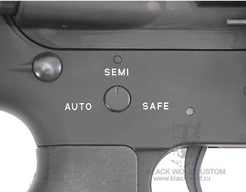 AGM M4A1 RIS лазерные гравировки переводчика огня правая сторона