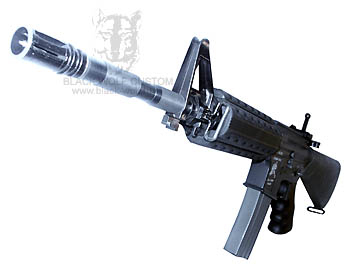 Цевье от реальной винтовки установленный на AEG