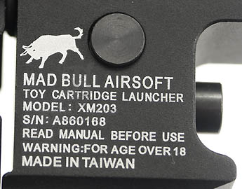 MadBull Airsoft XM203S B.B. LAUNCHER