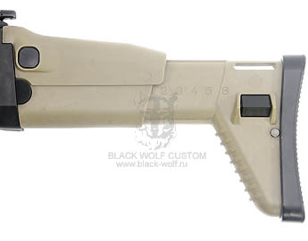 VFC FN SCAR - приклад в разложеном виде